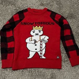 Christmas ‘Ugly’ Sweater Notorious Biggie Smalls